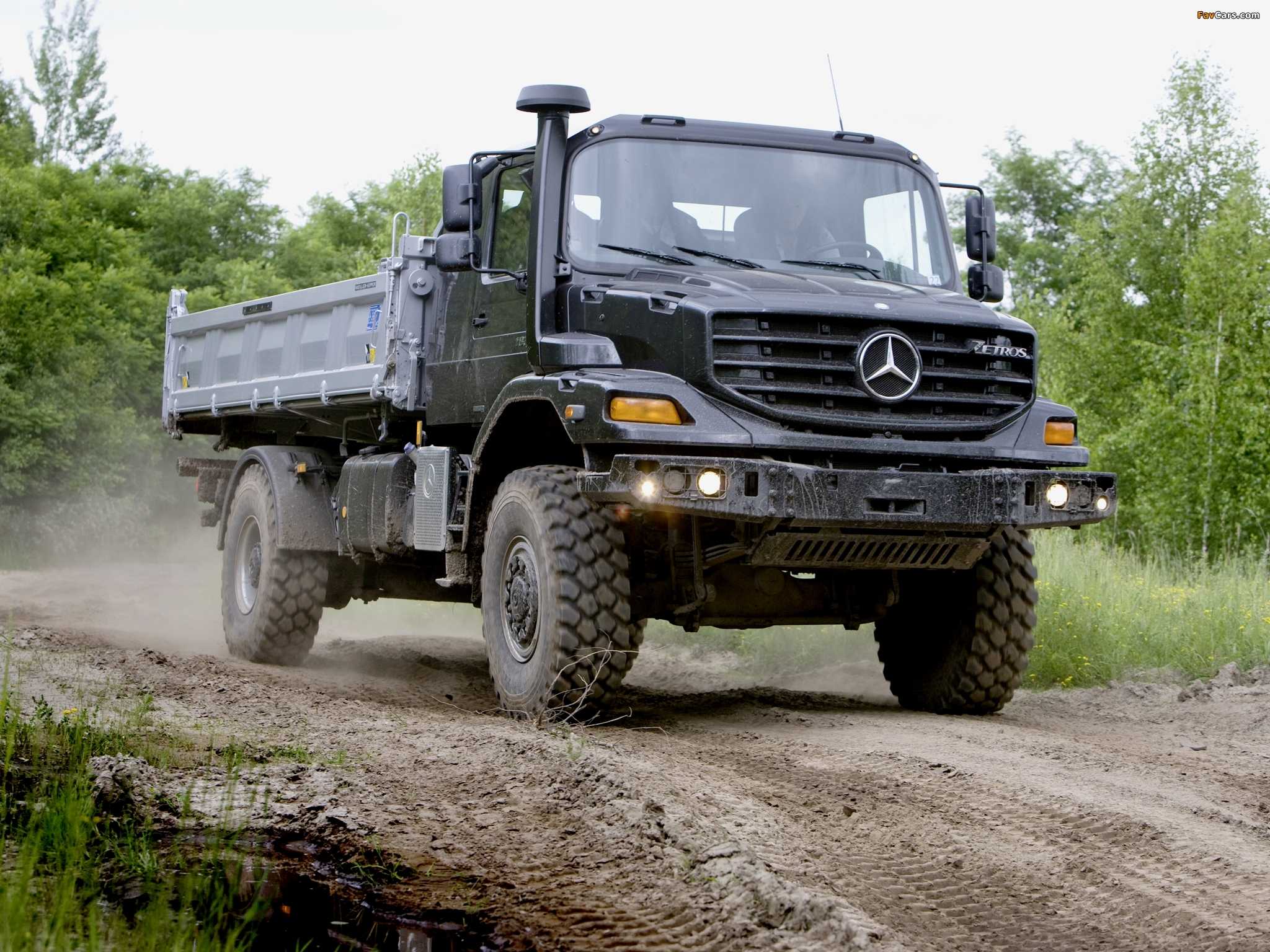 Mercedes Zetros 4x4 Military