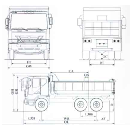Фургон-рефрижератор мод. 507244 на шасси daewoo novus cr9cs 8х4 с кузовом кфи-16ru