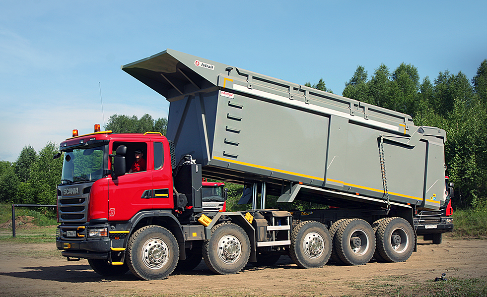 Грузовики scania: модельный ряд