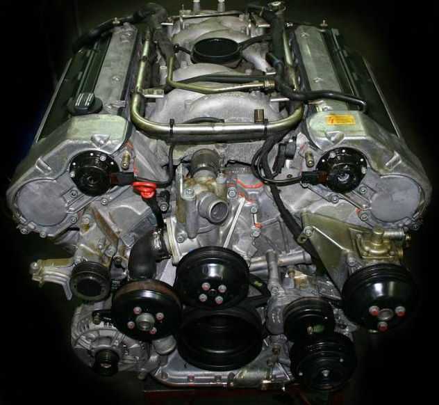 8-цилиндровые бензиновые двигатели (m119.970/981 и m119.971/981) мерседес w140
