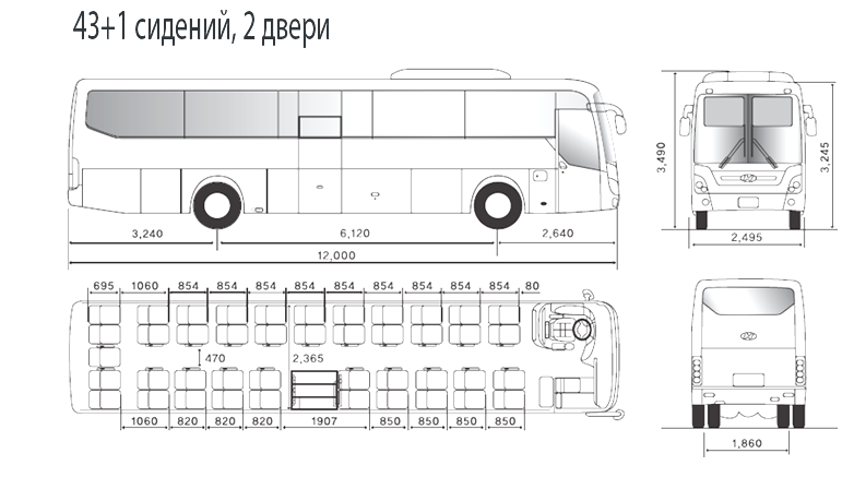 Автобус kinglong/higer klq 6891 ga - городские автобусы
