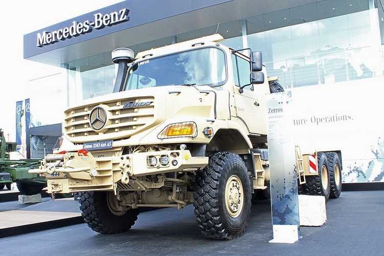 Mercedes-benz zetros 2733a (6х6) 48