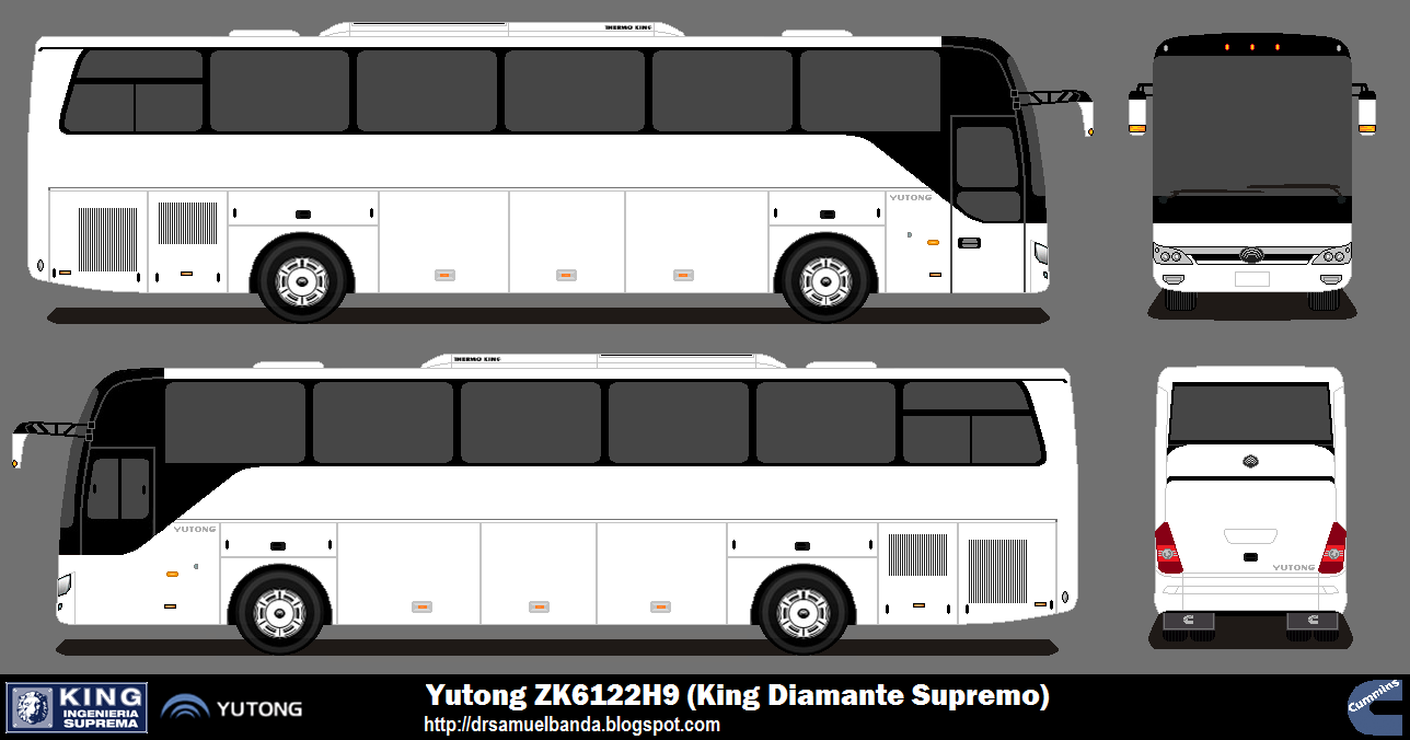 Yutong zk6938hb9 схема мест