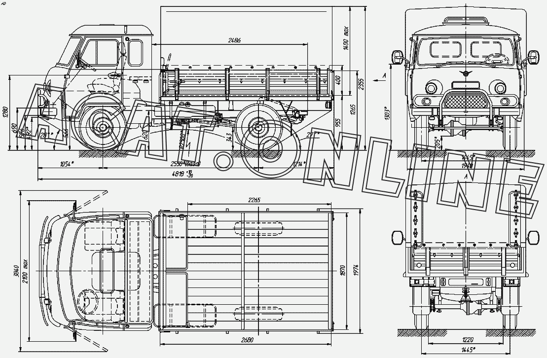 Отличие уаз 452 от 3303