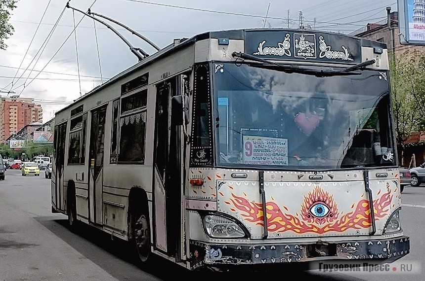 Троллейбусы в ереване - trolleybuses in yerevan - dev.abcdef.wiki