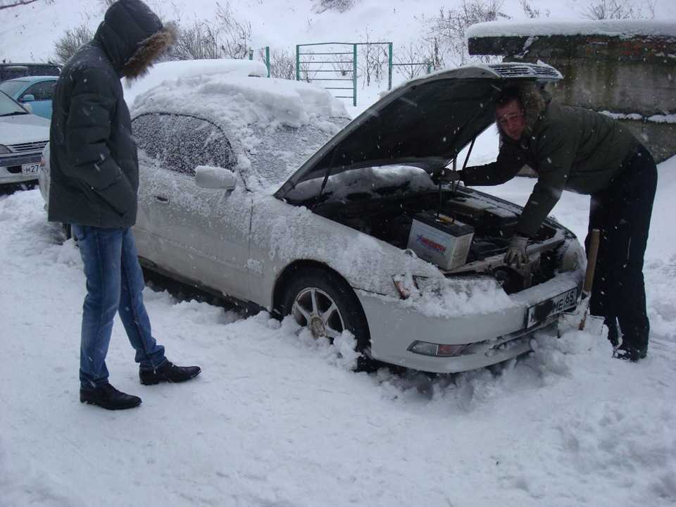 Как завести двигатель ваз зимой