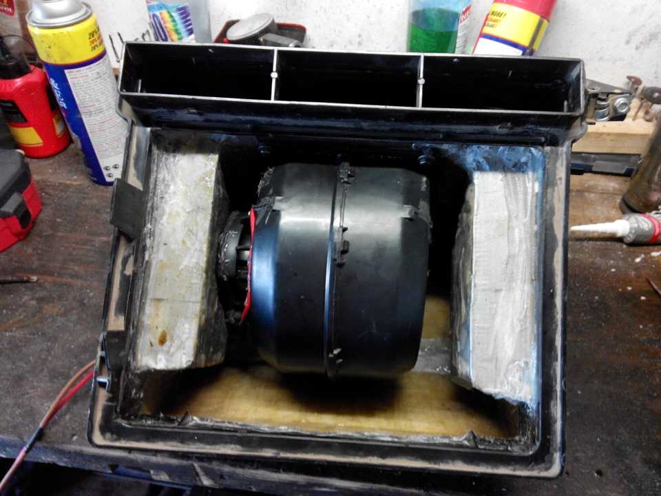 Ремонт и замена радиатора печки ваз-2107