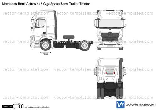 Седельный тягач mercedes-benz actros mp4 1853ls 4x2 2021