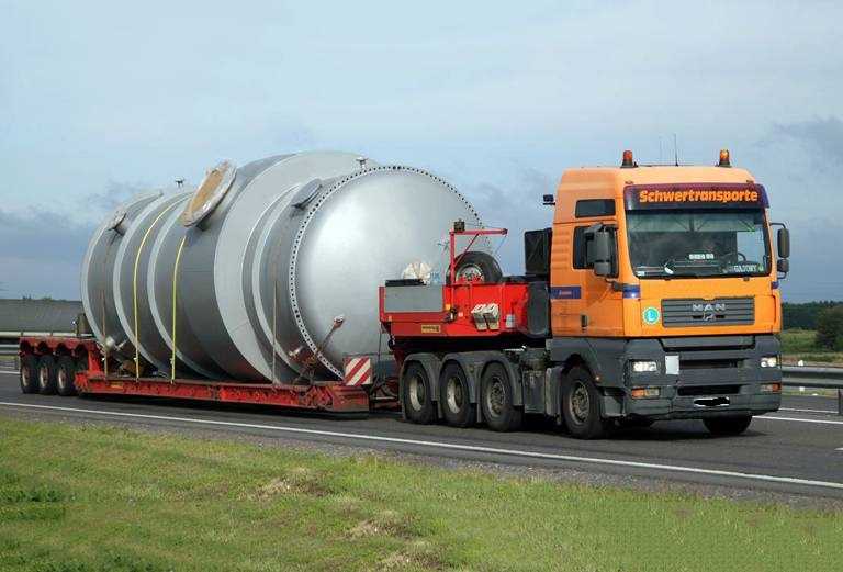 Перевозка негабаритных грузов автотранспортом по россии