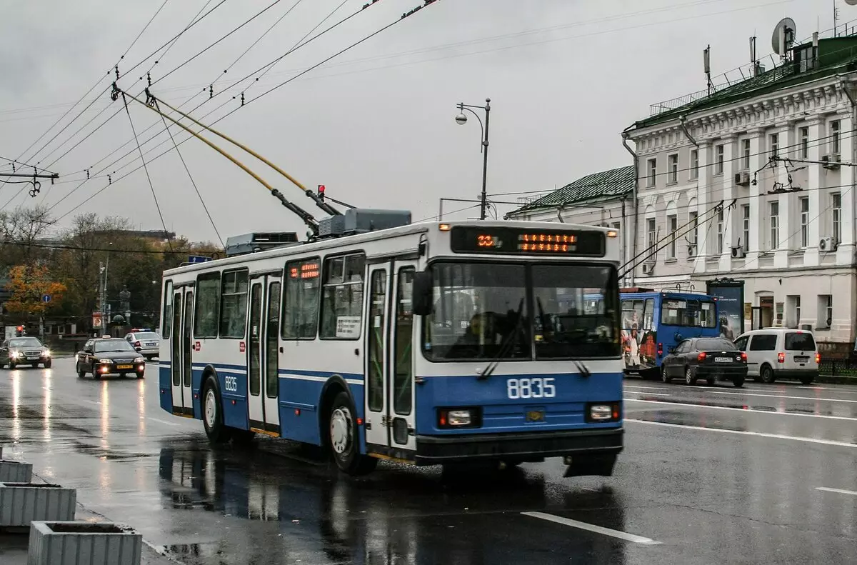 троллейбусы москвы