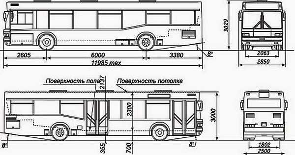 Маз 203 чертеж