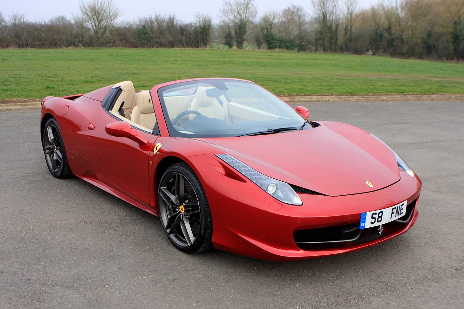 Ferrari 458 Italia Spider Red