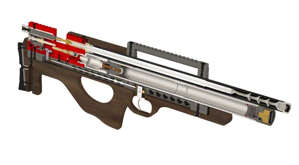 Ataman (атаман) bullpup ml15 b15/rb (булл-пап) 5,5 мм
